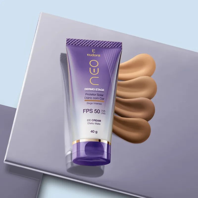 NEO DERMO ETAGE PROTETOR SOLAR FPS50 CC CREAM BEGE NATURAL 40G